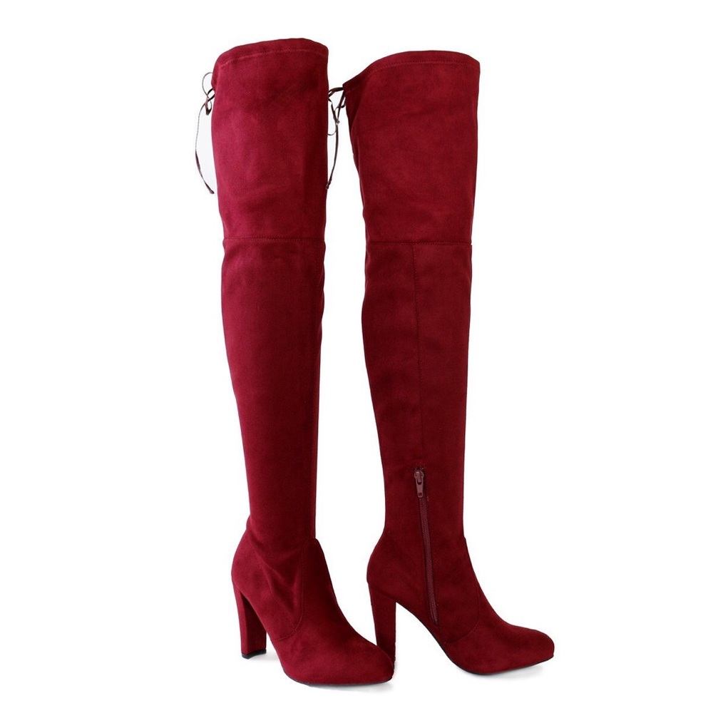 Amaya-01-burgundy-over the knee boots